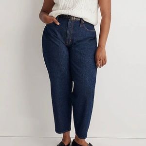 Madewell Balloon High Rise Jeans in Mapleside Wash, Size 32